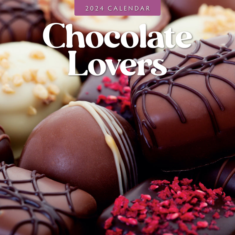 Chocolate Lovers 2024 Square Wall Calendar