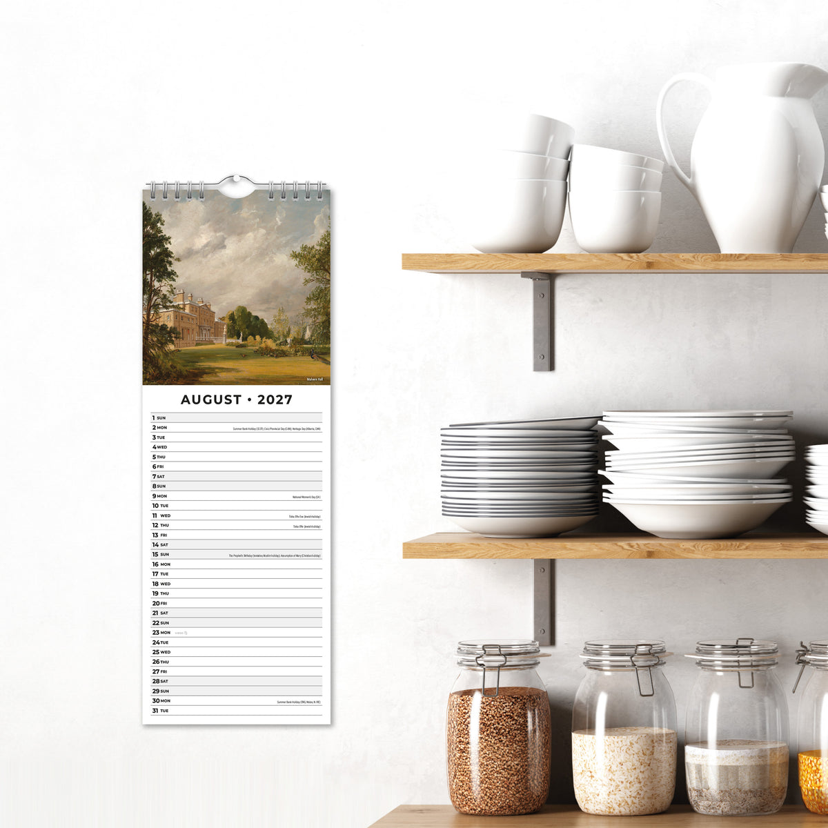 Constable 2027 Slim Wall Calendar