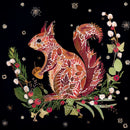 Winter Wild Press - Winter Squirrel by Helen Ahpornsiri Pack of 8 Christmas Cards
