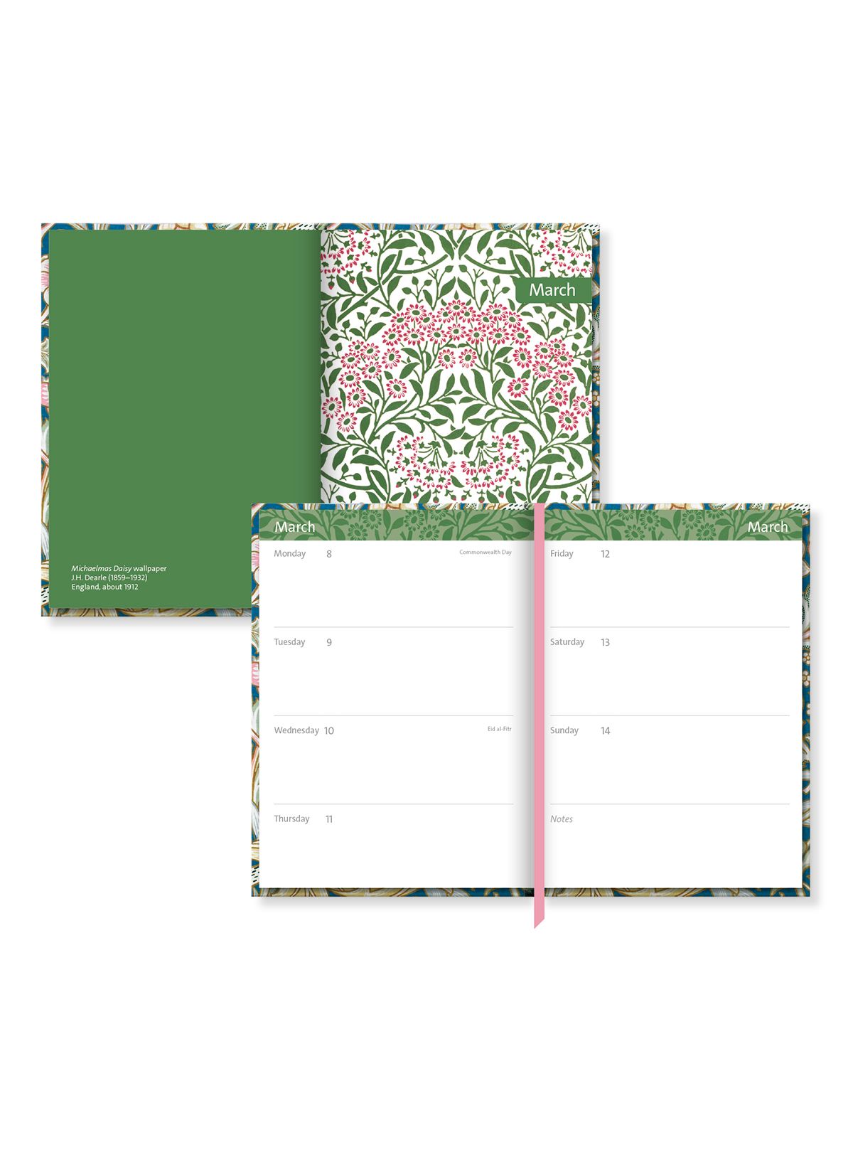 V&A Arts & Crafts Patterns 2027 A5 Diary