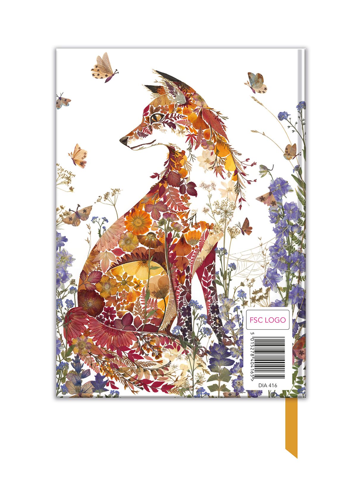 Wild Press Fox Amongst The Flowers by Helen Ahpornsiri 2027 A5 Diary
