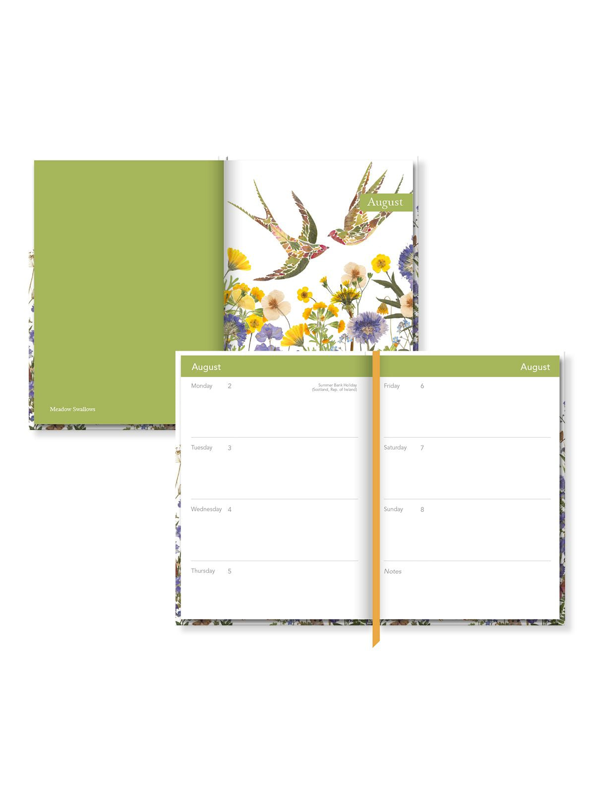 Wild Press Fox Amongst The Flowers by Helen Ahpornsiri 2027 A5 Diary