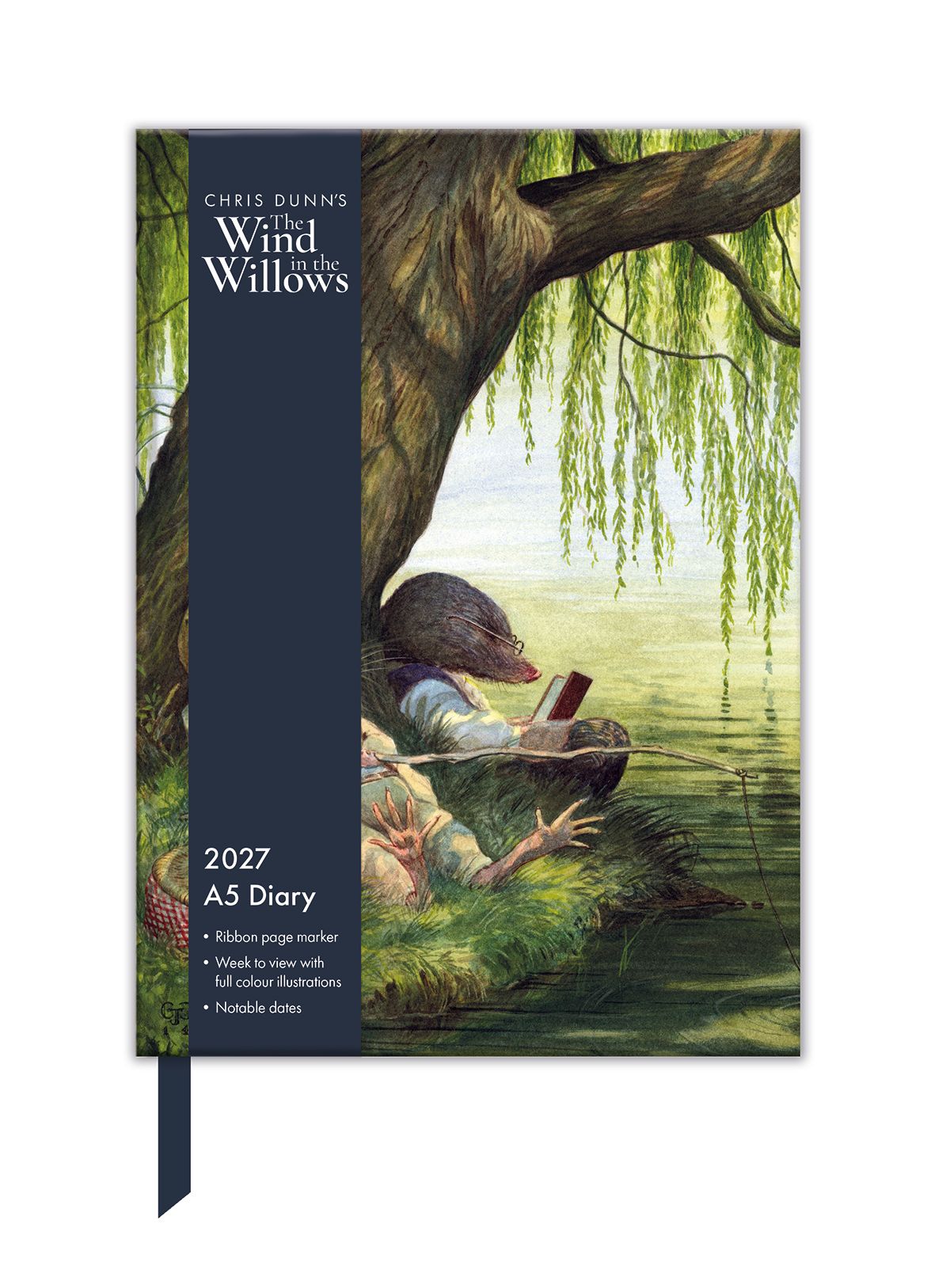 Wind in the Willows by Chris Dunn 2027 A5 Diary