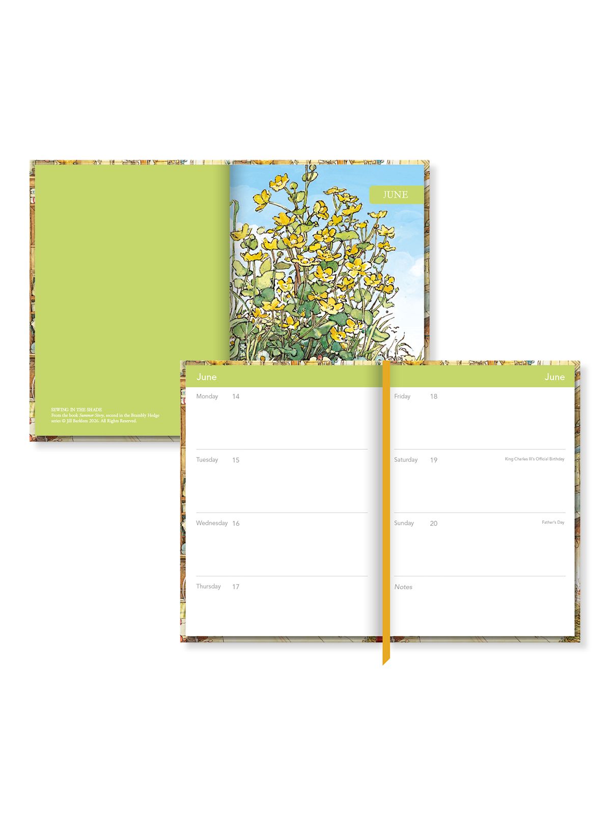Brambly Hedge by Jill Barklem 2027 A5 Diary