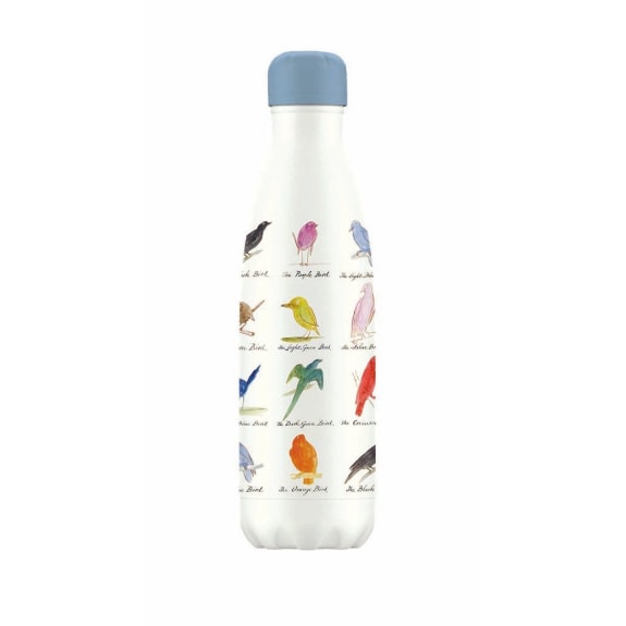V&A Edward Lear Birds Insulated Drinks Bottle - Bee's Emporium
