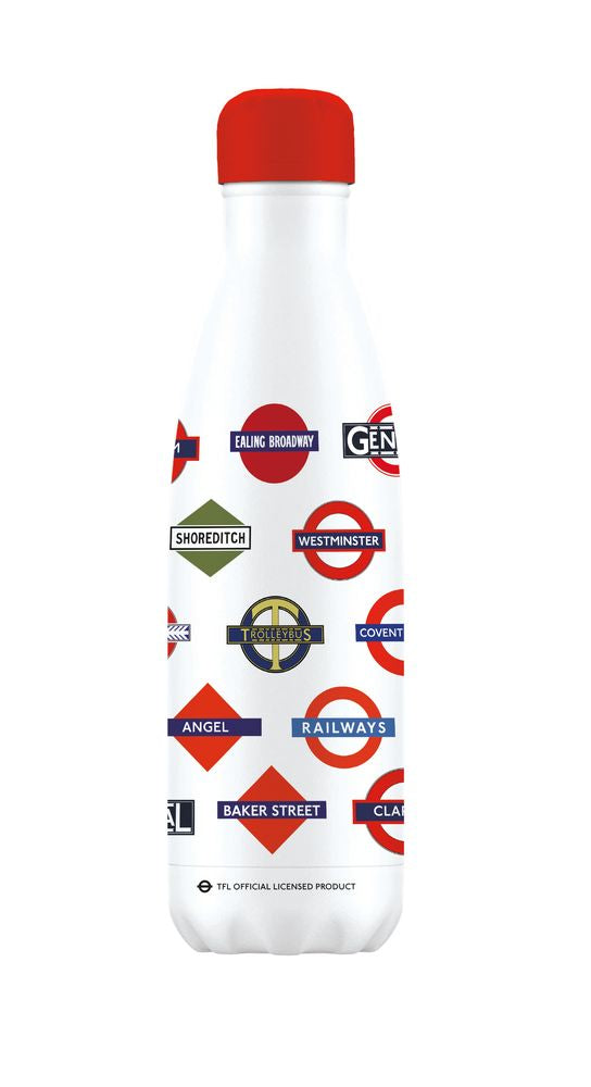 Transport for London Vintage Signs Insulated Drinks Bottle
