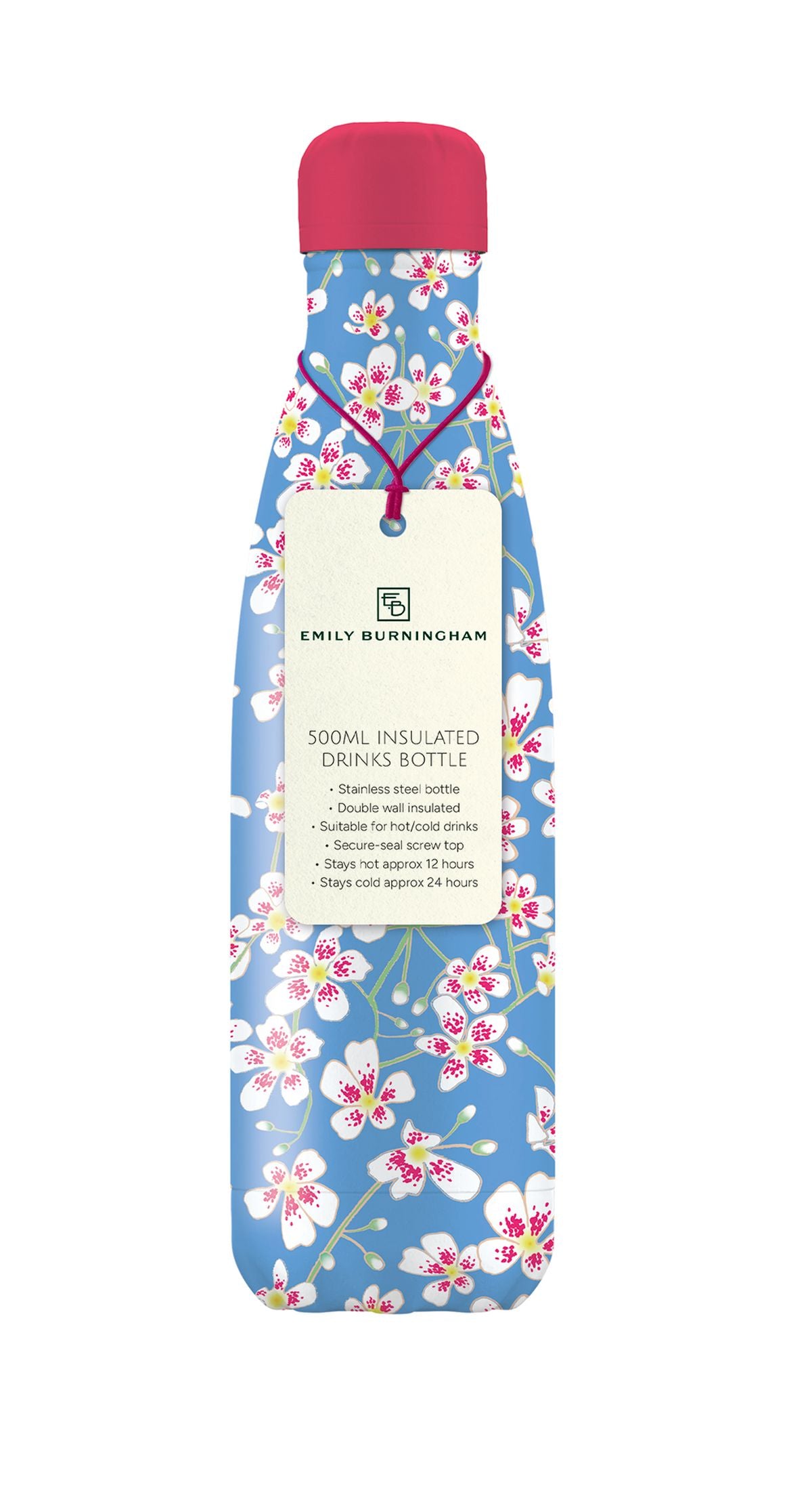 Emily Burningham Saxifrage 500ml Insulated Drinks Bottle