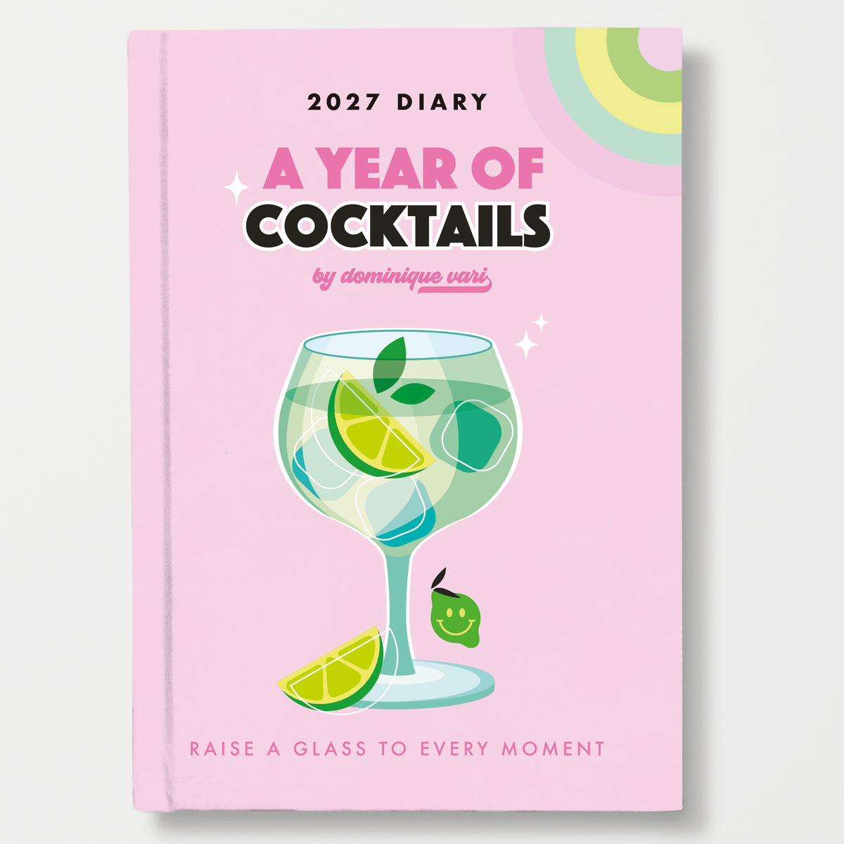 Dominique Vari A Year in Cocktails A5 Padded Diary