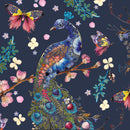 Wild Press - Helen Ahpornsiri Peacock & Cherry Blossom 6 Luxury Square Notecards Wallet