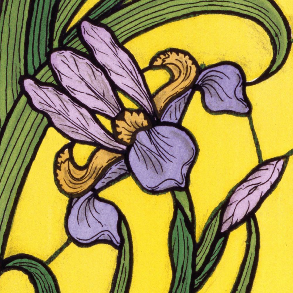 V&A Verneuil Florals 8 Square Notecards Wallet - Bee's Emporium