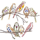 Wild Press by Helen Ahpornsiri Birds 8 Square Notecards Wallet