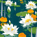 Transport for London Floral Posters 8 Square Notecards Wallet