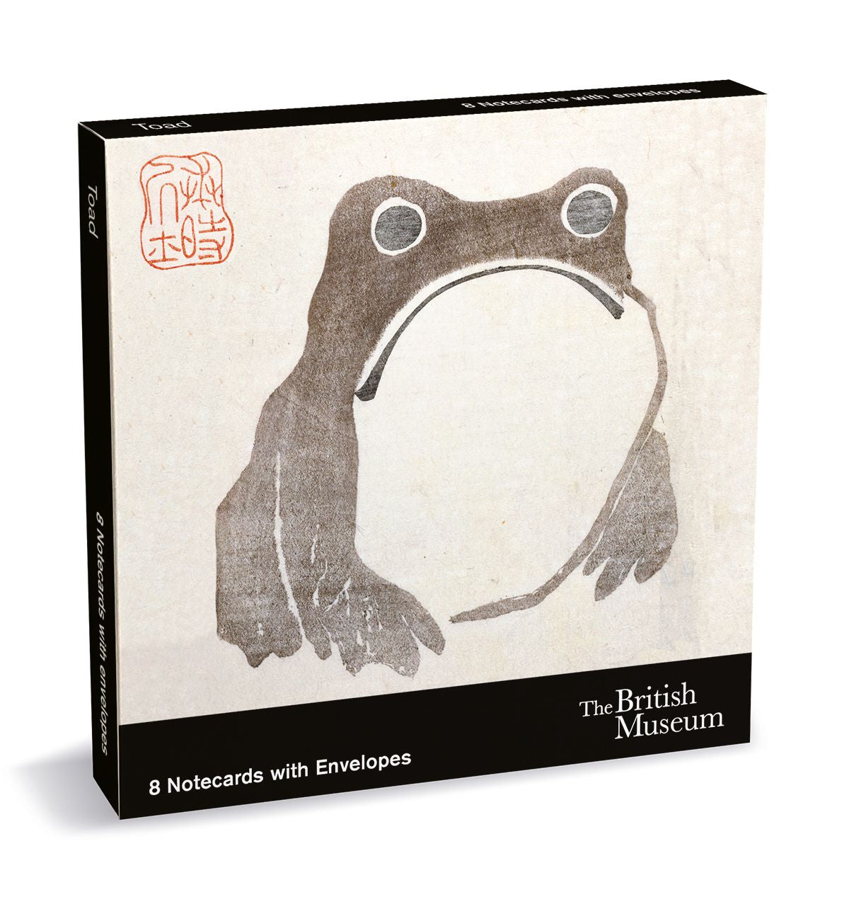 The British Museum Toad 8 Square Notecards Wallet - Bee's Emporium