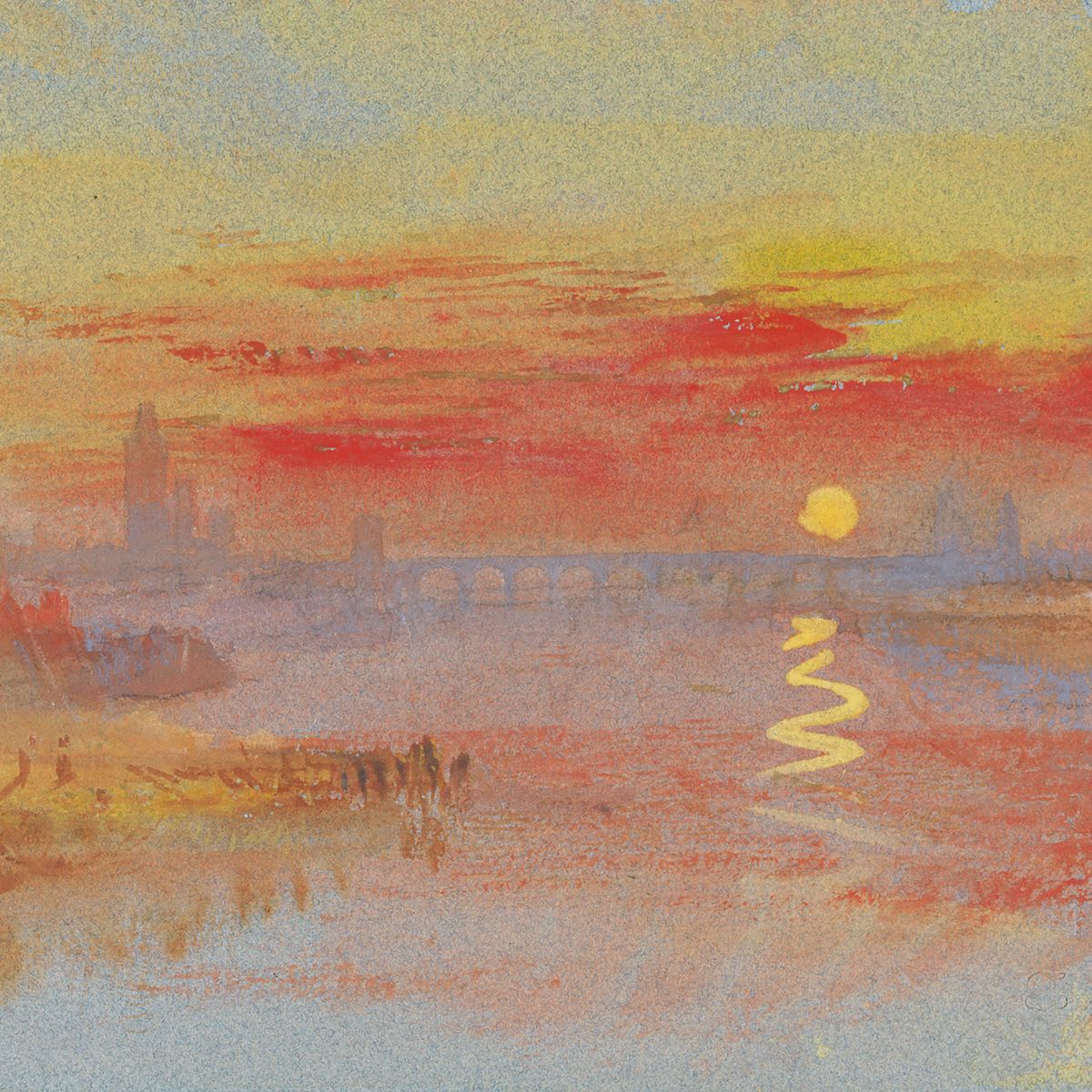 Tate J.M.W. Turner 8 Square Notecards Wallet - Bee's Emporium