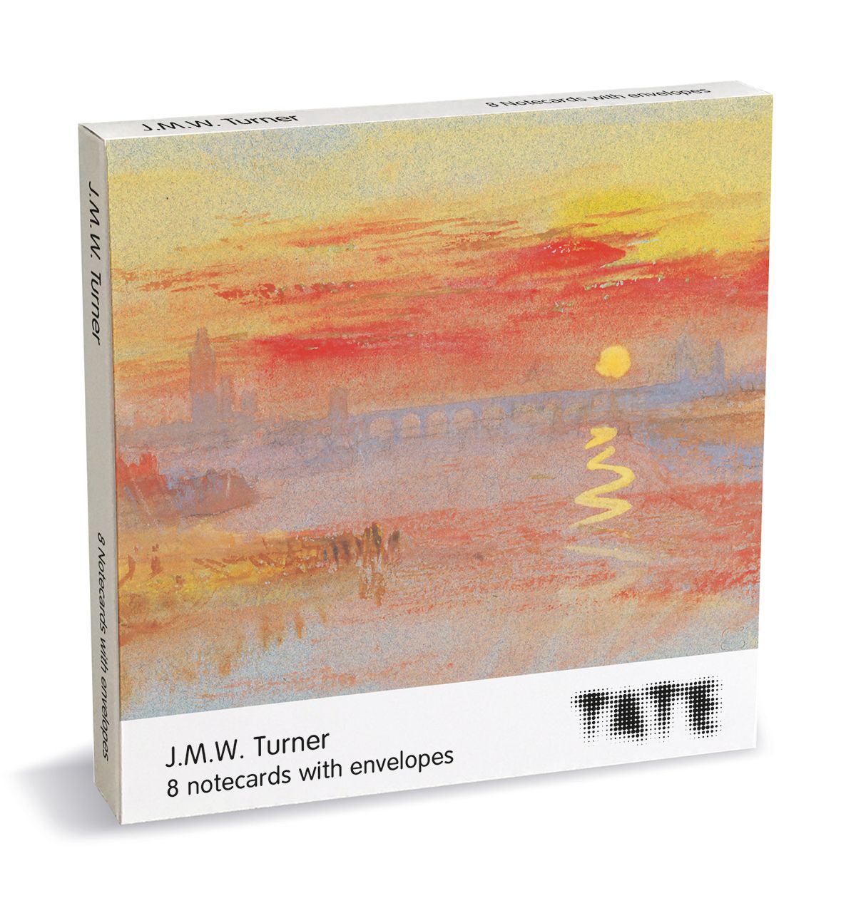 Tate J.M.W. Turner 8 Square Notecards Wallet - Bee's Emporium