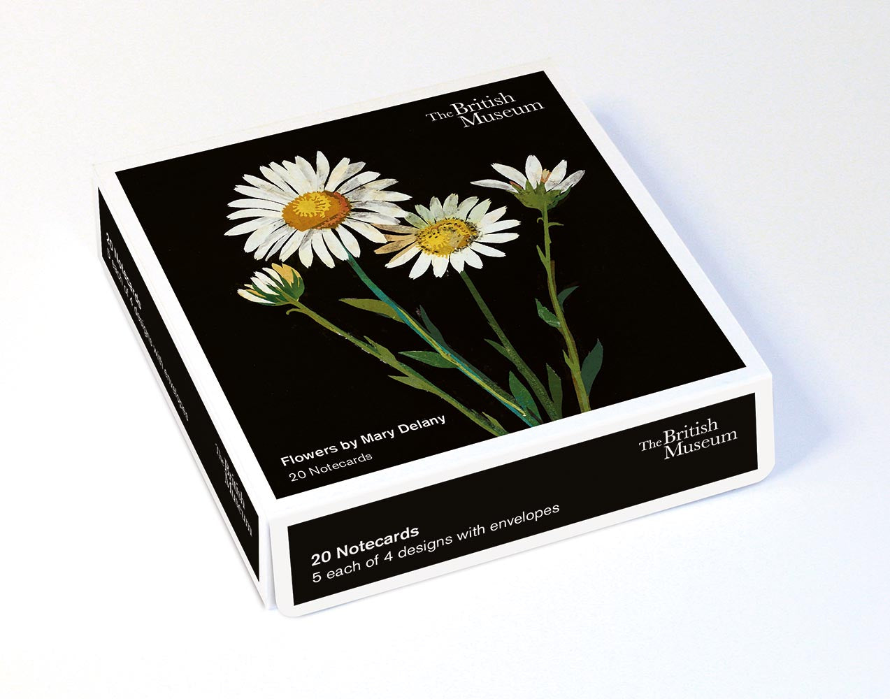 The British Museum Flowers by Mary Delany Box of 20 Notecards with Envelopes - Bee's Emporium