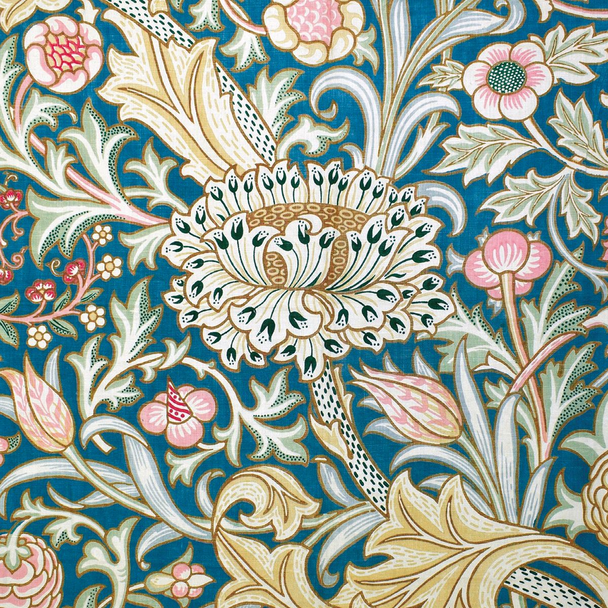 V&A Arts and Crafts Flowers Box of 20 Notecards with Envelopes - Bee's Emporium