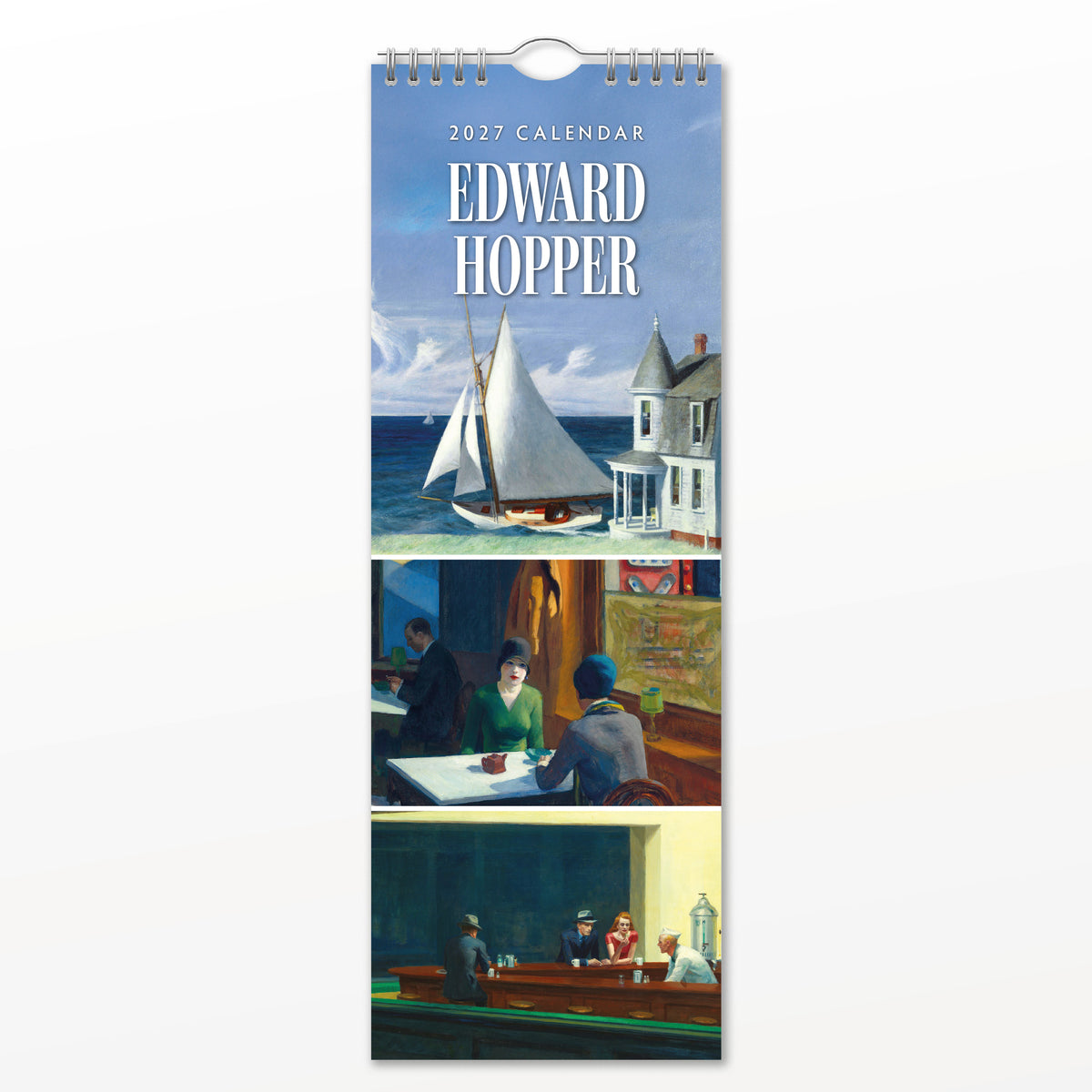 Edward Hopper 2027 Slim Wall Calendar