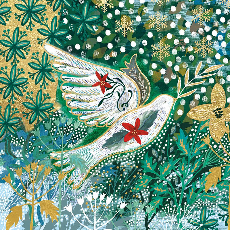 Dove of Peace by Emma Frances Grant Pack of 5 Christmas Cards