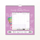 Family Weekly Planner - 2026 Square Wall Planner