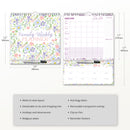 Family Weekly Planner - 2026 Square Wall Planner