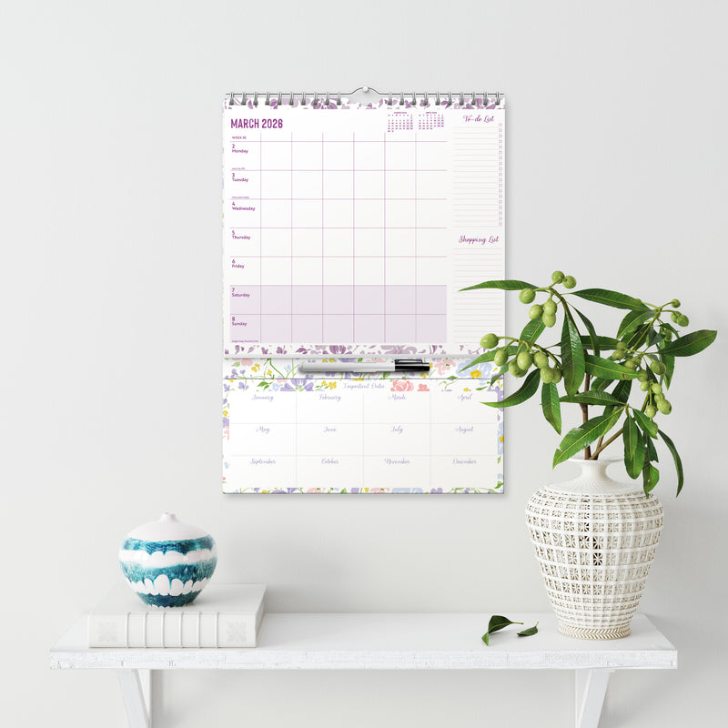 Family Weekly Planner - 2026 Square Wall Planner