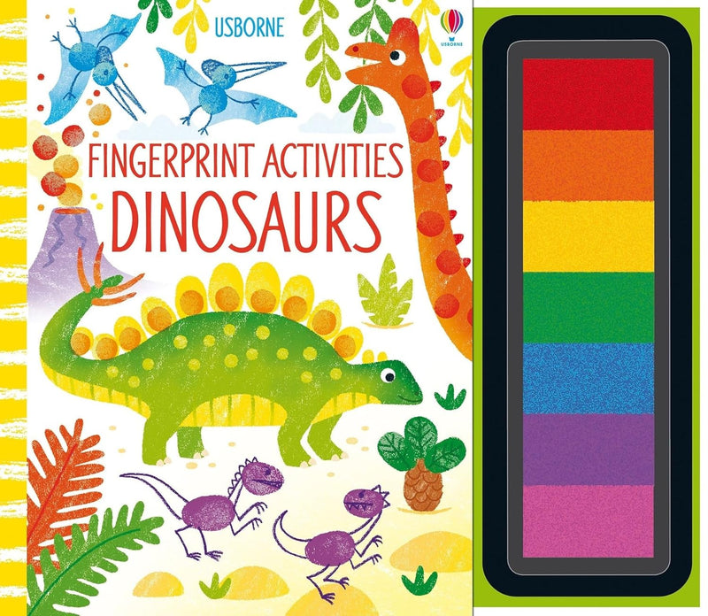 Fingerprint Activities Dinosaurs (Spiral-bound)