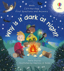 First Questions & Answers: Why is it dark at night? (Board Book) - Bee's Emporium