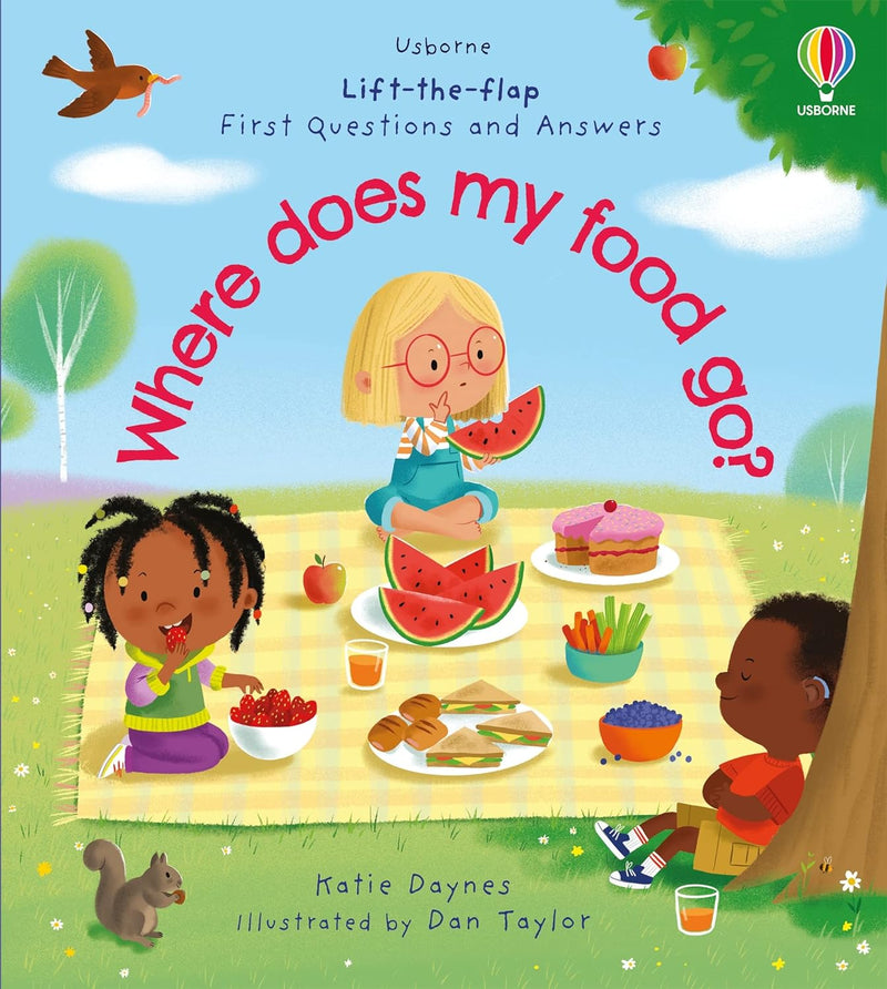 First Questions and Answers: Where does my food go? (Board Book)