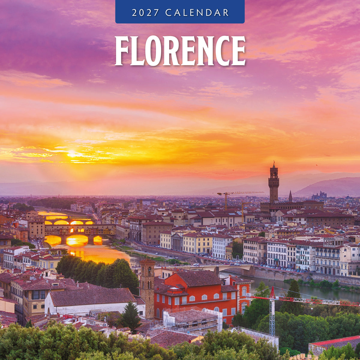 Florence 2027 Square Wall Calendar