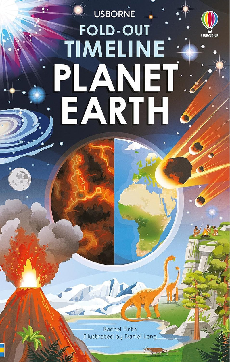 Fold-Out Timeline of Planet Earth (Hardcover)