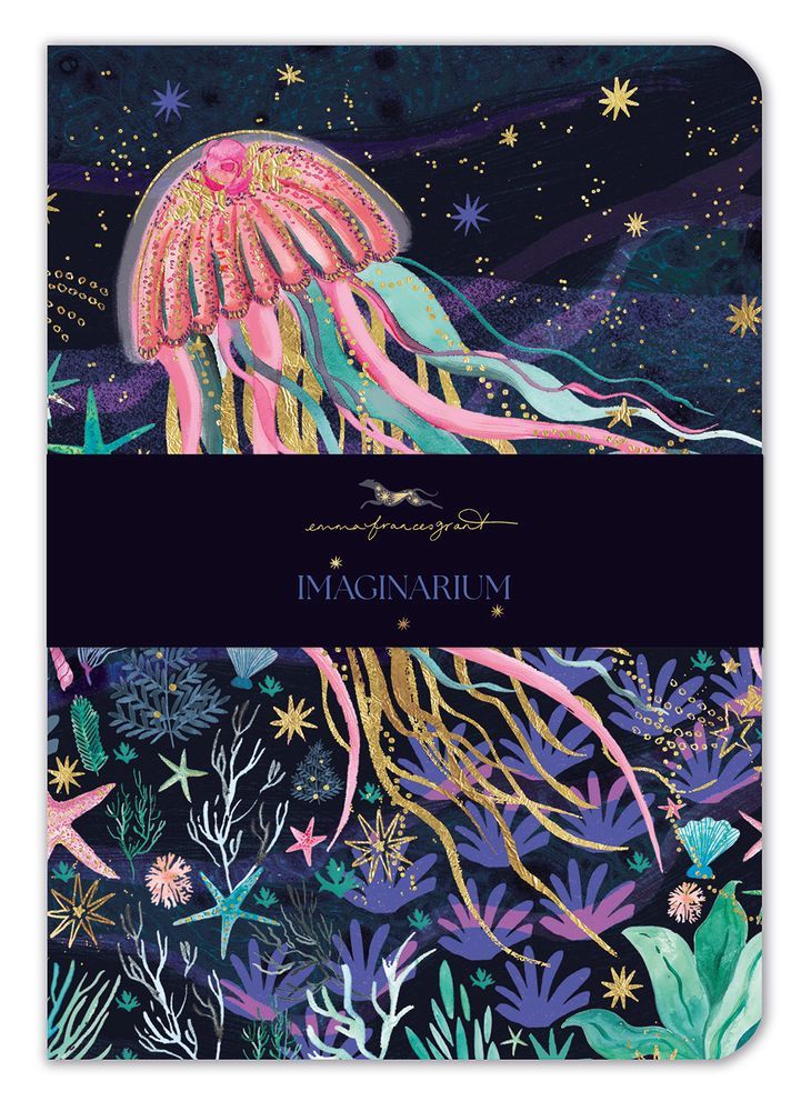 Emma Frances Grant Opalescence A5 Notebook - Bee's Emporium