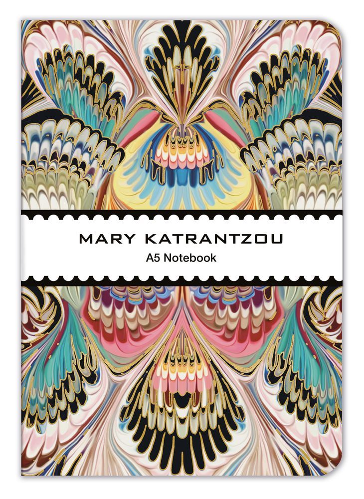 Mary Katrantzou Mirror Marble A5 Notebook - Bee's Emporium