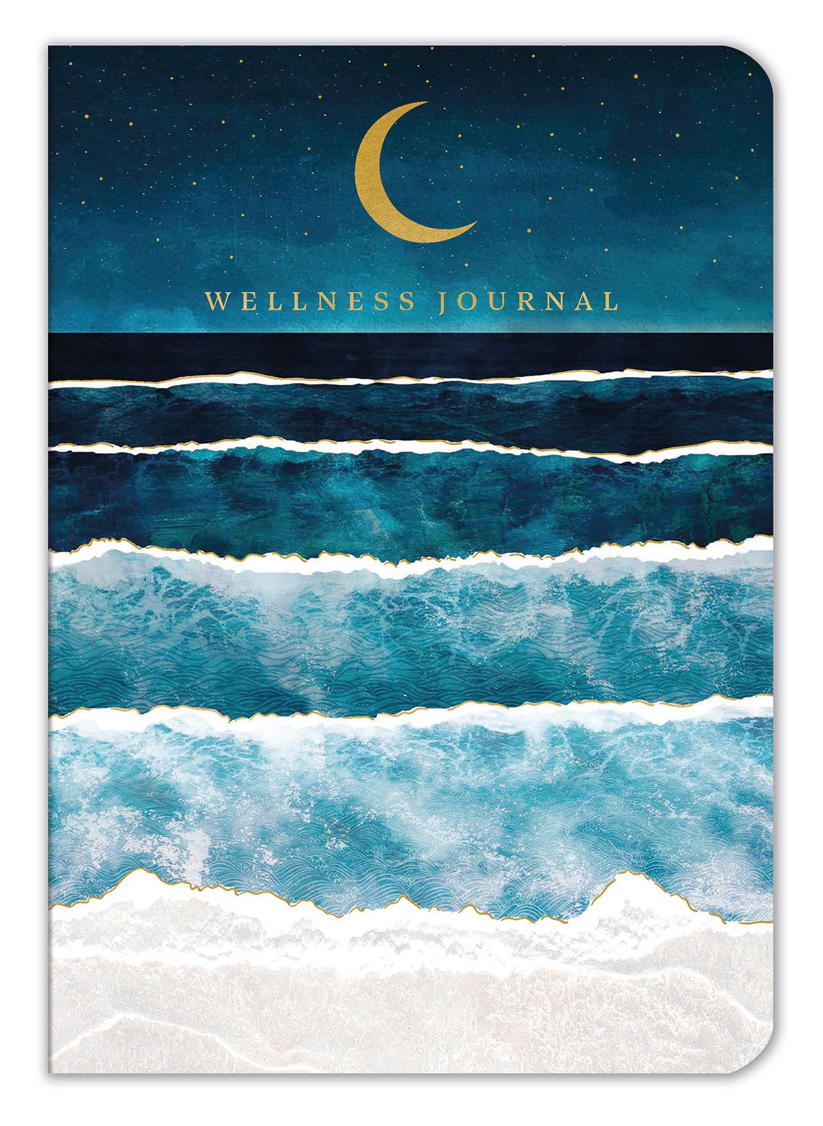 Penelope & The Ducks Midnight Surf A5 Wellness Journal