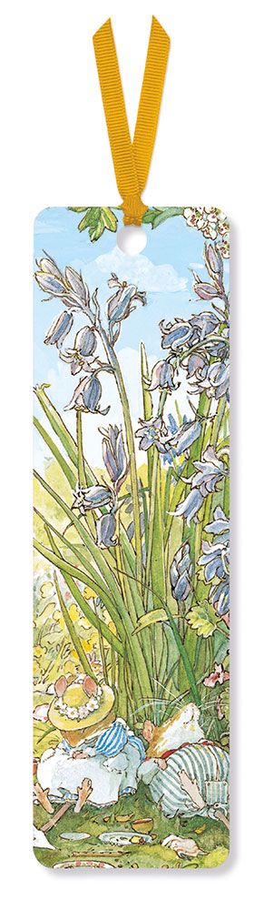 Brambly Hedge Snoozing Under the Bluebells Bookmark - Bee's Emporium