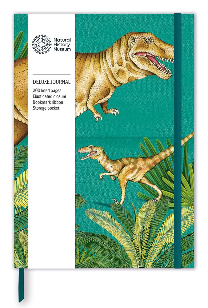 Natural History Museum T-Rex Deluxe Journal - Bee's Emporium