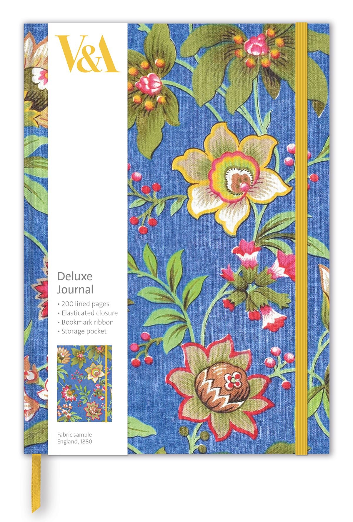 V&A Chinoiserie Floral Deluxe Journal - Bee's Emporium