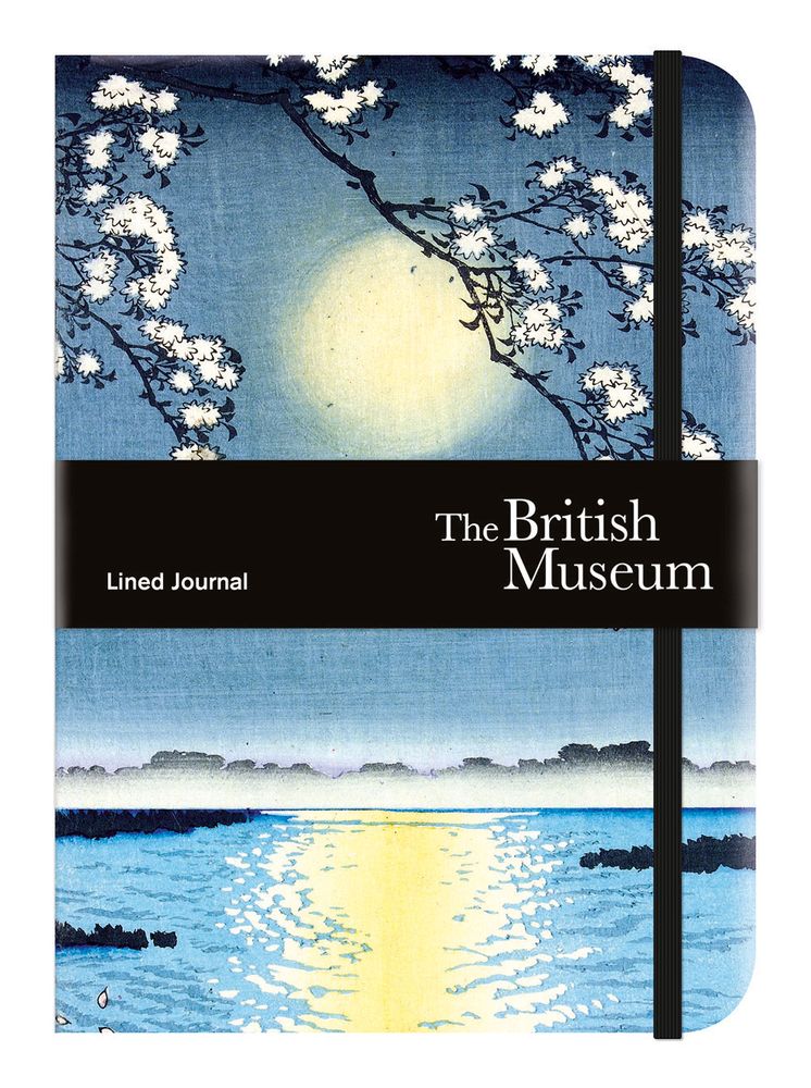 The British Museum Sumida River Lined Journal