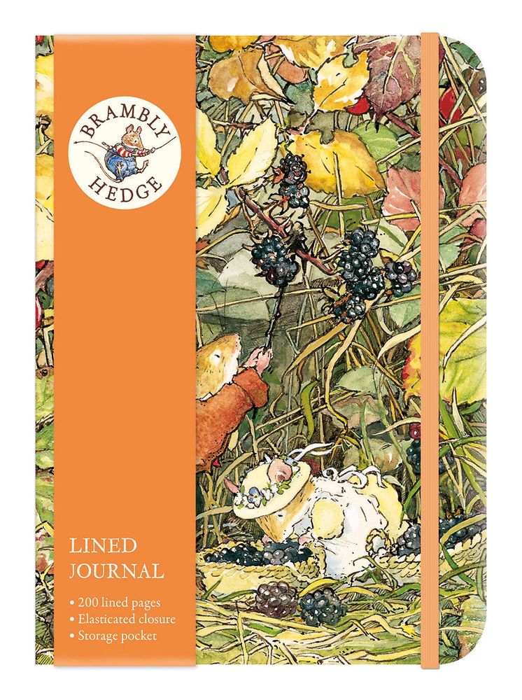 Brambly Hedge Blackberry Picking Lined Journal - Bee's Emporium