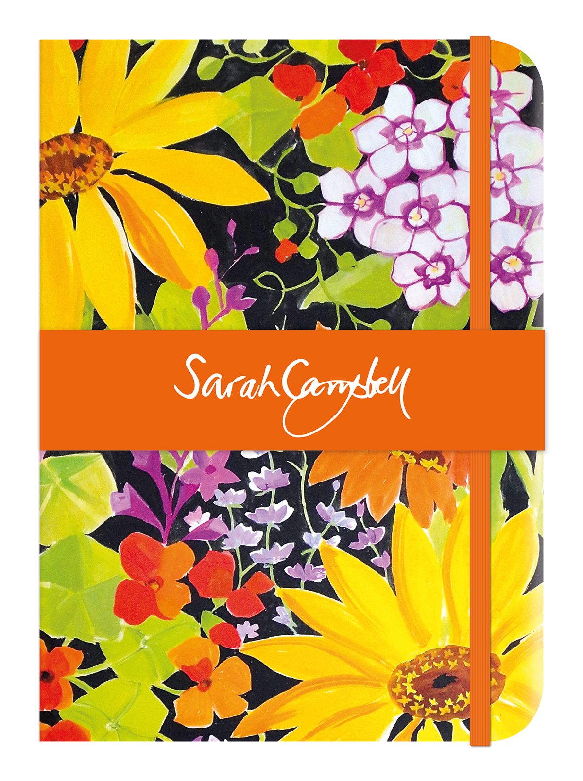 Sarah Campbell Sunflowers Lined Journal