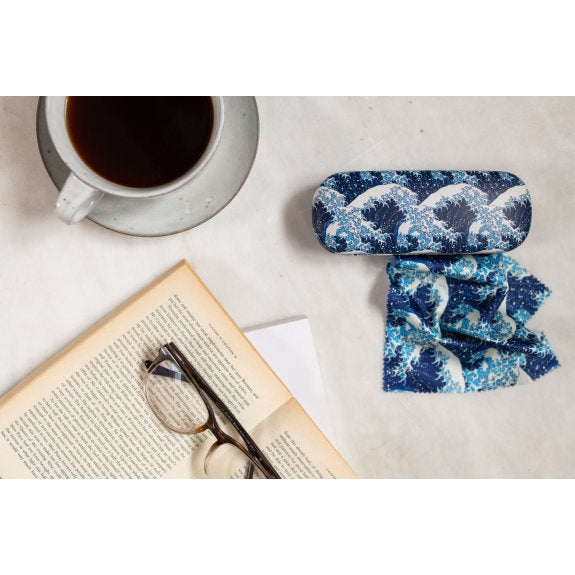 The British Museum The Great Wave Glasses Case - Bee's Emporium