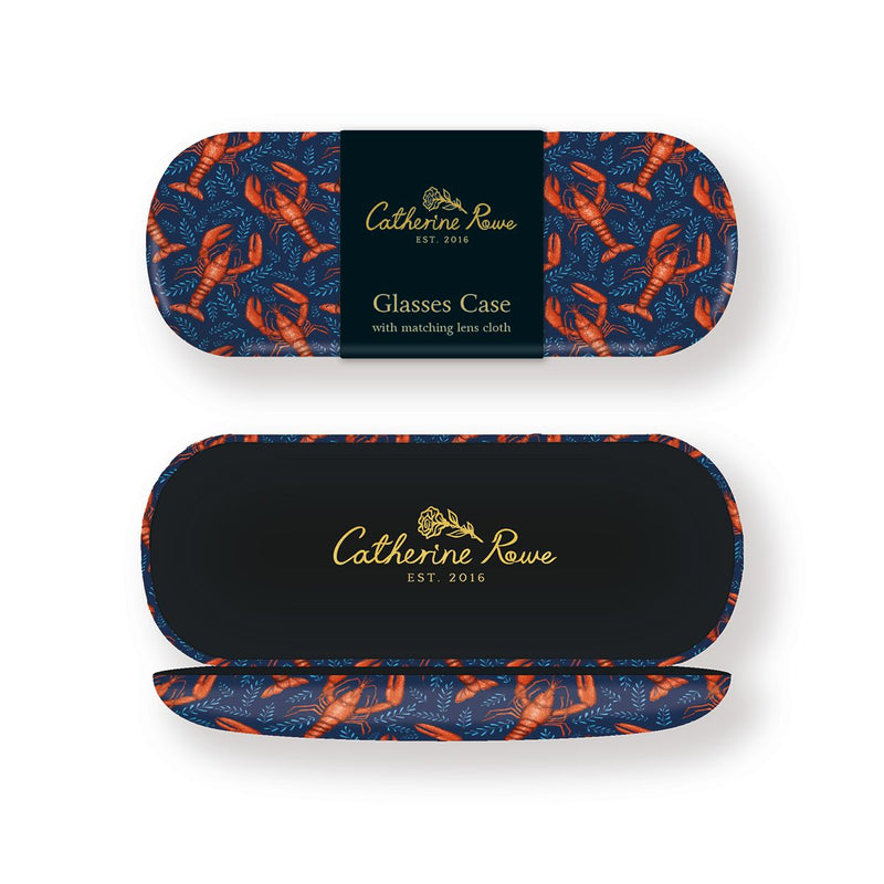 Catherine Rowe Lobsters Glasses Case