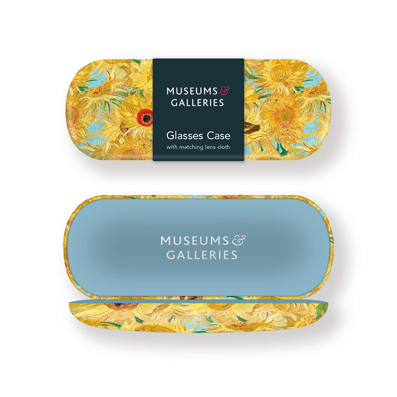 Van Gogh Vase with Twelve Sunflowers Glasses Case