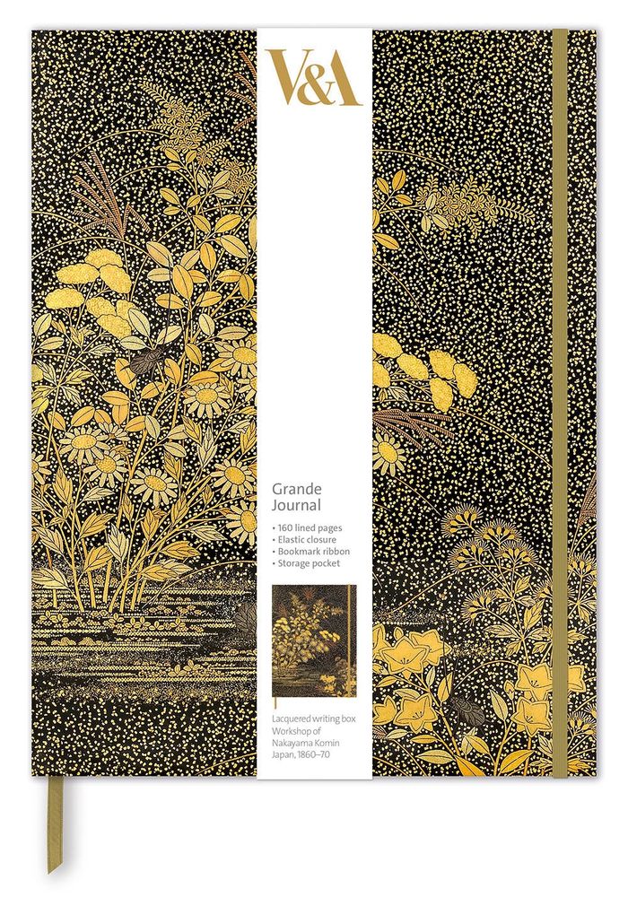 V&A Lacquered Writing Box Workshop of Nakayama Komin Japan Grande Journal - Bee's Emporium