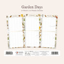 Garden Days Illustrated Family Organiser - 2026 Square Wall Calendar