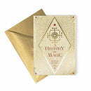 Harry Potter A History of Magic Blank Greeting Card with Envelope