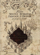 Harry Potter The Marauder's Map Blank Greeting Card with Envelope