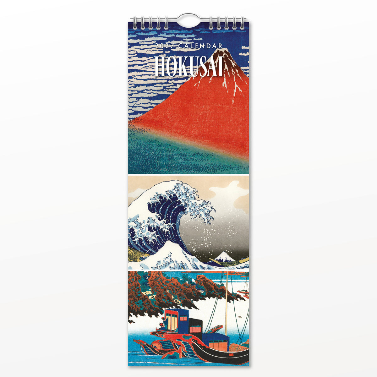 Hokusai 2027 Slim Wall Calendar