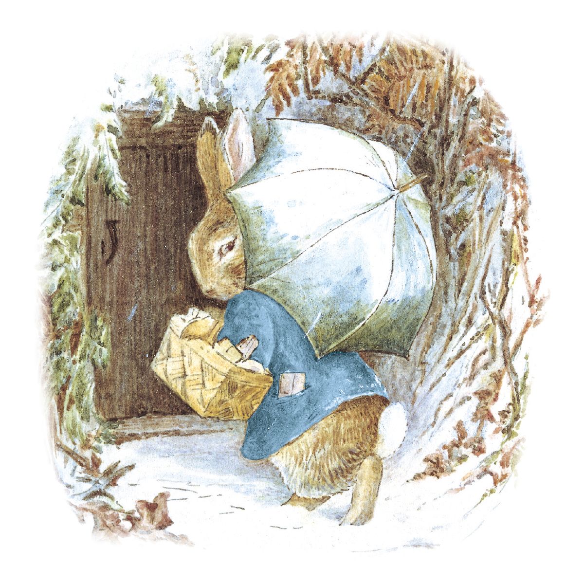 Home in the Snow by Beatrix Potter Pack of 8 Christmas Cards
