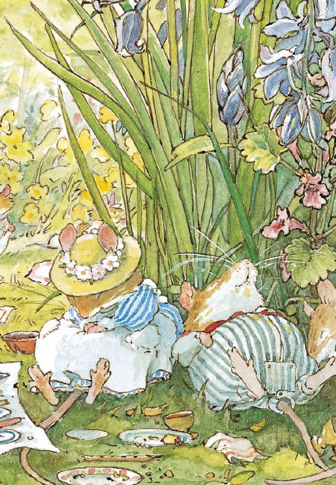 Brambly Hedge by Jill Barklem 20 Mini Notecards Cube - Bee's Emporium